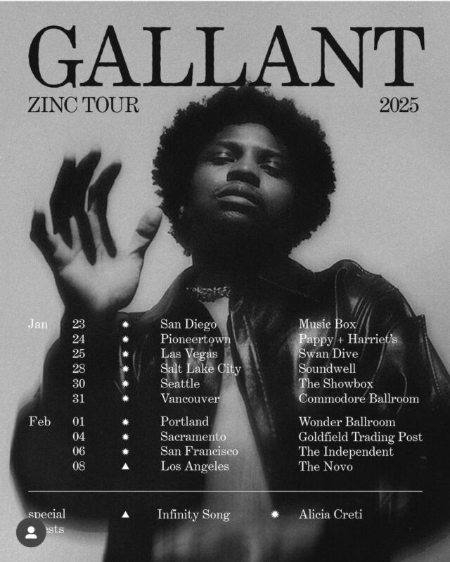 Grateful to be playing drums with @sogallant for the next few weeks. First show tonight 🙏🏾

#theEthic
#createFearlessly
